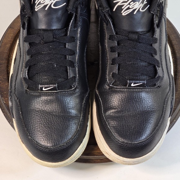Nike Air Flight 89 Shoes Mens Size 8 Basketball Leather BQ4212-002 Sneakers - Picture 3 of 11